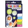 Image de Graine créative Patagom boîte 6 pains pâte à modeler phosphorescente - Multicolore