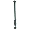 Image de JARDINIER MASSARD J522120 - Verrou Coulissant Vertical 400 mm - Noir