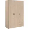 Image de But Armoire Daily 3 portes 2 tiroirs - Chêne