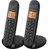 Image de Logicom téléphone fixe sans fil - Noir
