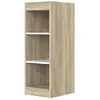 Image de MES Bibliothèque BYRON - Chêne/Blanc
