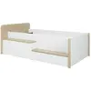 Image de Lit combiné 90x200 cm blanc bois