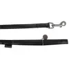 Image de Laisse pour chien Zolux Mac leather Noir 25 mm 522025NO