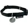 Image de Collier réglable pour chien Zolux Mac Leather Noir 25 mm 522045NO