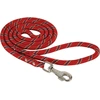 Image de Laisse nylon corde pour chien Zolux Rouge 13 mm 543712RO