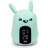 Image de BigBen Réveil Lumineux Modèle Buzzers Lapin Vert d'eau