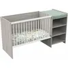 Image de Baby price Lit bébé combiné évolutif - Chêne