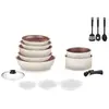 Image de Arthur martin Batterie de cuisine 18 pièces