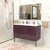 Image de Ensemble salle de bain MILANO / Aubergine