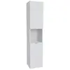 Image de Le Quai Des Affaires Colonne 2 portes 1 niche - Blanc