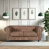 Image de Canapé CHESTERFIELD 2 places / Marron vieilli