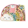 Image de Au sycomore Coffret de perles en bois - Pastel