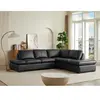 Image de Vente-Unique Canapé d'angle ONYX II - Noir