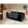 Image de VENTE-UNIQUE Baignoire balnéo DYONA Noir