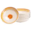 Image de Assiette creuse Almeria 19 cm (lot de 6)
