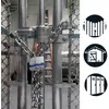 Image de Master Lock 5EURD Cadenas en Acier Laminé à Clé, Gris, 7,4 x 5,1 x 3,3 cm