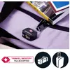 Image de Master Lock 4681EURTBLK Pack de 2 Cadenas à Clés TSA, Noir, 4 x 3 x 2,2 cm