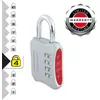 Image de Master Lock 653EURD Cadenas à Combinaison avec Corp en Zinc, Couleur Aléatoire, 8,6 x 5 x 1,5 cm