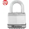 Image de MASTER LOCK Cadenas Très Haute Sécurité [A Clé] [Acier Laminé] [Extérieur] M5EURD - Idéal pour les remises, les garages, les clôtures et les portails
