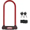 Image de Cadenas à clé rouge Master Lock pour accessoires de vélo