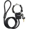 Image de Masterlock Antivol Menotte pour Vélo / Poussette / Trottinette avec Câble de Sécurité Noir