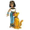 Image de Plastoy figurine Astérix Cléopâtre et sa panthère