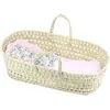 Image de Petitcollin Couffin Liberty pour poupée - Rose