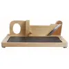 Image de Kitchen artist Guillotine à saucisson avec plateau en ardoise
