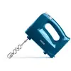 Image de Batteur électrique LIVOO DOP162B - 5 vitesses - 2 batteurs et 2 pétrisseurs inclus - Bleu