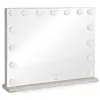 Image de Livoo Miroir de salle de bain lumineux grossissant - Gris