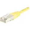 Image de Cordon RJ45 catégorie 6 F/UTP jaune - 3 m