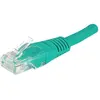 Image de Cordon RJ45 catégorie 5e U/UTP vert - 1 m