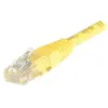 Image de Cordon RJ45 catégorie 5e U/UTP jaune - 2 m