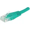 Image de Cordon RJ45 catégorie 5e U/UTP vert - 2 m
