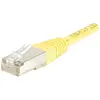 Image de Cordon RJ45 catégorie 5e F/UTP jaune - 0,5 m