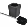 Image de Paris Prix Brosse WC en plastique Soft Touch - 39 cm - Noir