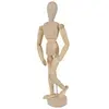 Image de Mannequin Bois Vernis 31cm Naturel