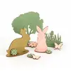 Image de Graine créative Kit bois Lapins nature