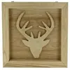 Image de Graine créative Tableau bois à décorer renne