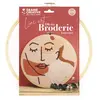 Image de Graine créative Kit broderie visage line art