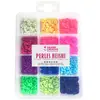 Image de Graines Créatives Boîte perles Heishi fluo