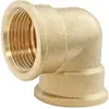 Image de Somatherm Coude Laiton 90° Double Femelle
