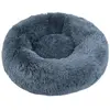 Image de WOUAPY-Couchage Chien - Wouapy Corbeille ronde moelleuse Gris - Ø 70 cm