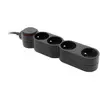 Image de Zenitech Bloc Home 4 prises - Noir