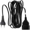 Image de Zenitech Prolongateur électrique - 5 m Noir