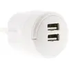 Image de ZENITECH Double Chargeur USB 2,1A Blanc