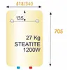 Image de Chauffe eau électrique vertical mural STÉATIS 100L THERMOR 251177