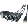 Image de Convertisseur USB - Serie RS232 prolific - 4 ports DB9