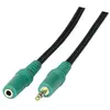 Image de Dexlan Rallonge stéréo jack 3,5 mm PC99 - 1 m - Noir
