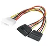 Image de Adaptateur d'alimentation Molex vers 2 connecteurs d'alimentation SATA